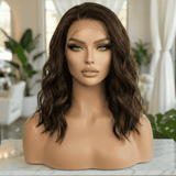 Veronica - Expensive Brunette Inspired Long Bob