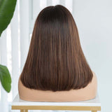 Veronica - Expensive Brunette Inspired Long Bob