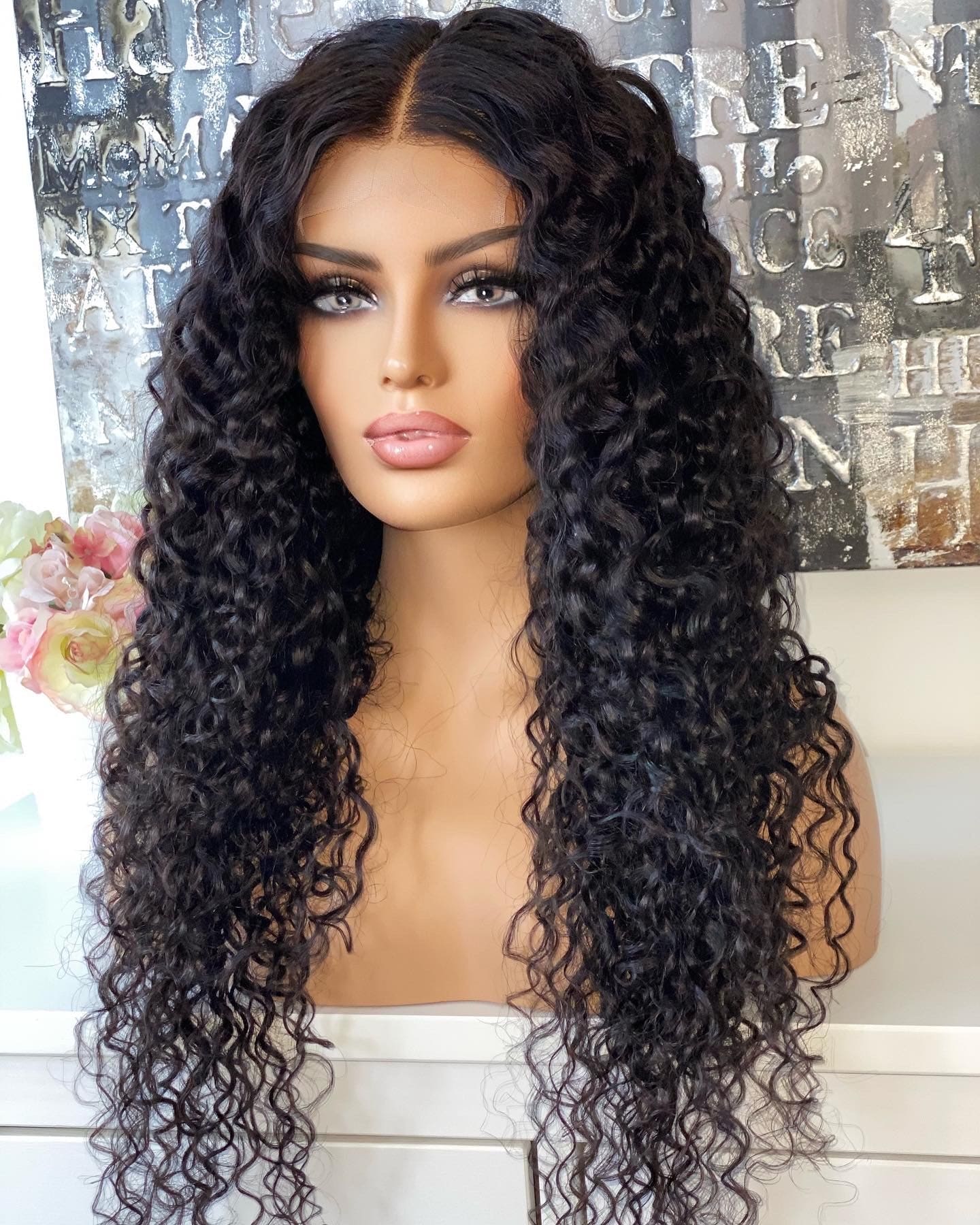 DIANA- 5x5 Transparent Lace Closure - Deep Curl